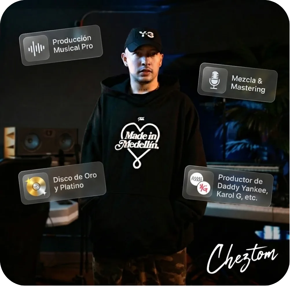 Cheztom en el estudio